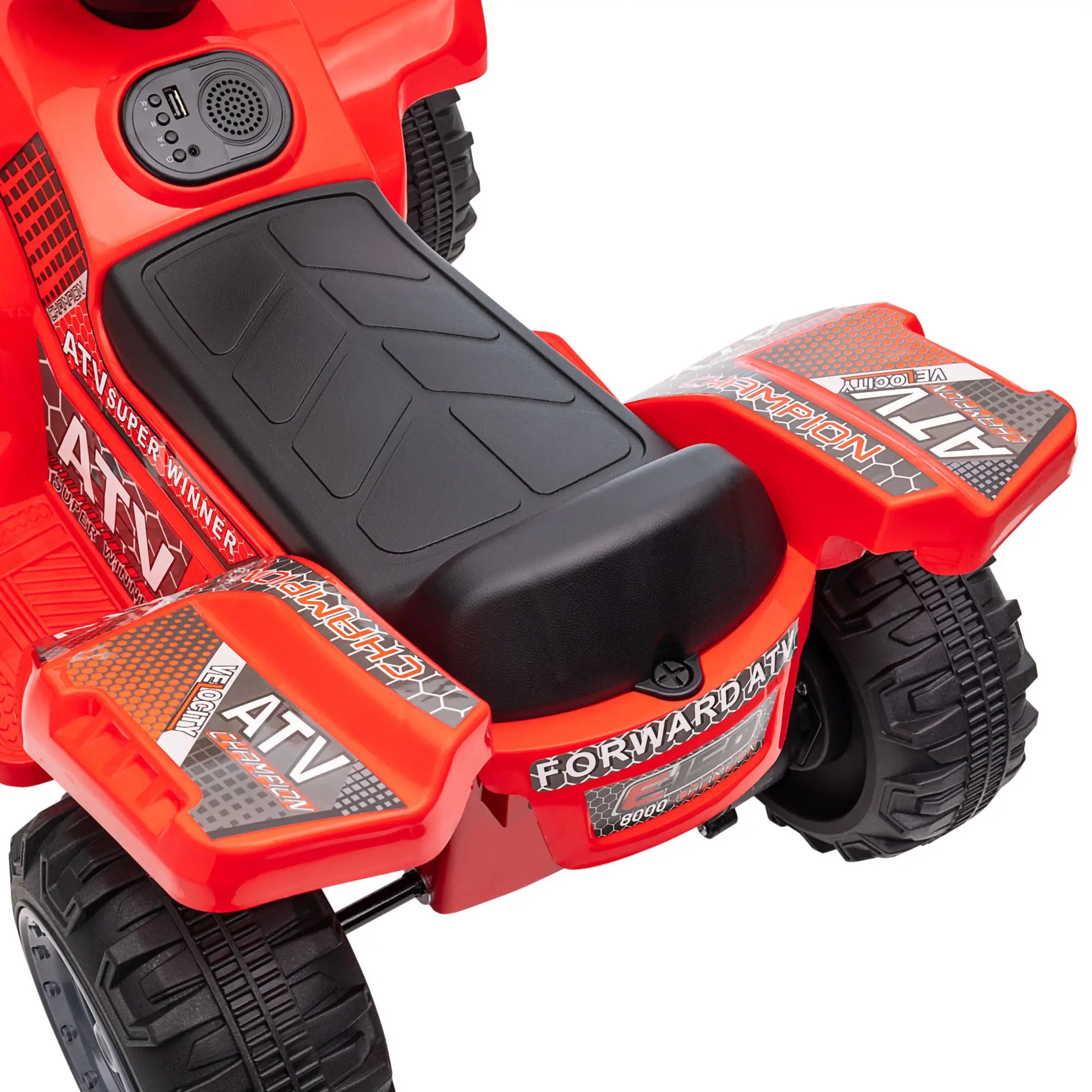 6V Kids ATV Quad, 4 Wheeler Electric Ride On Car, 18-36 Months, Red Electric Toy Cars at Gallery Canada