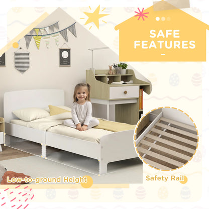 Toddler Bed Frame, 3-12 Years, White Kids Bedroom Furniture at Gallery Canada