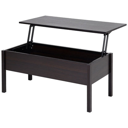 39" Lift Top Coffee Table, Hidden Storage, Living Room Center Table Coffee Tables Coffee at Gallery Canada