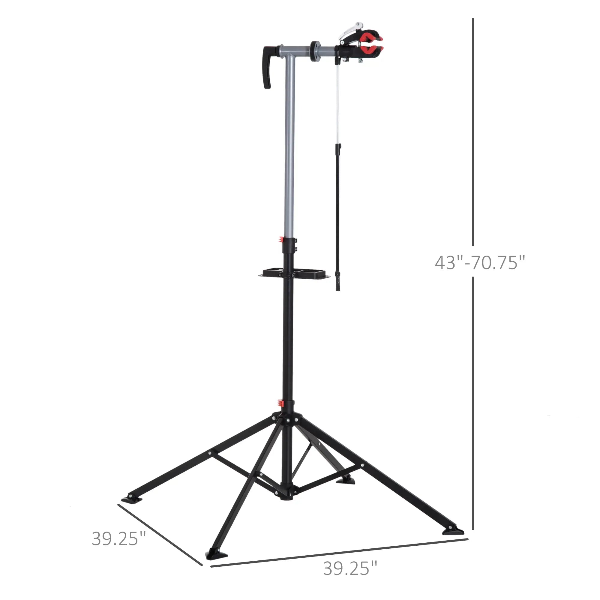 Adjustable Bike Repair Stand, Telescopic Arm, 70.75