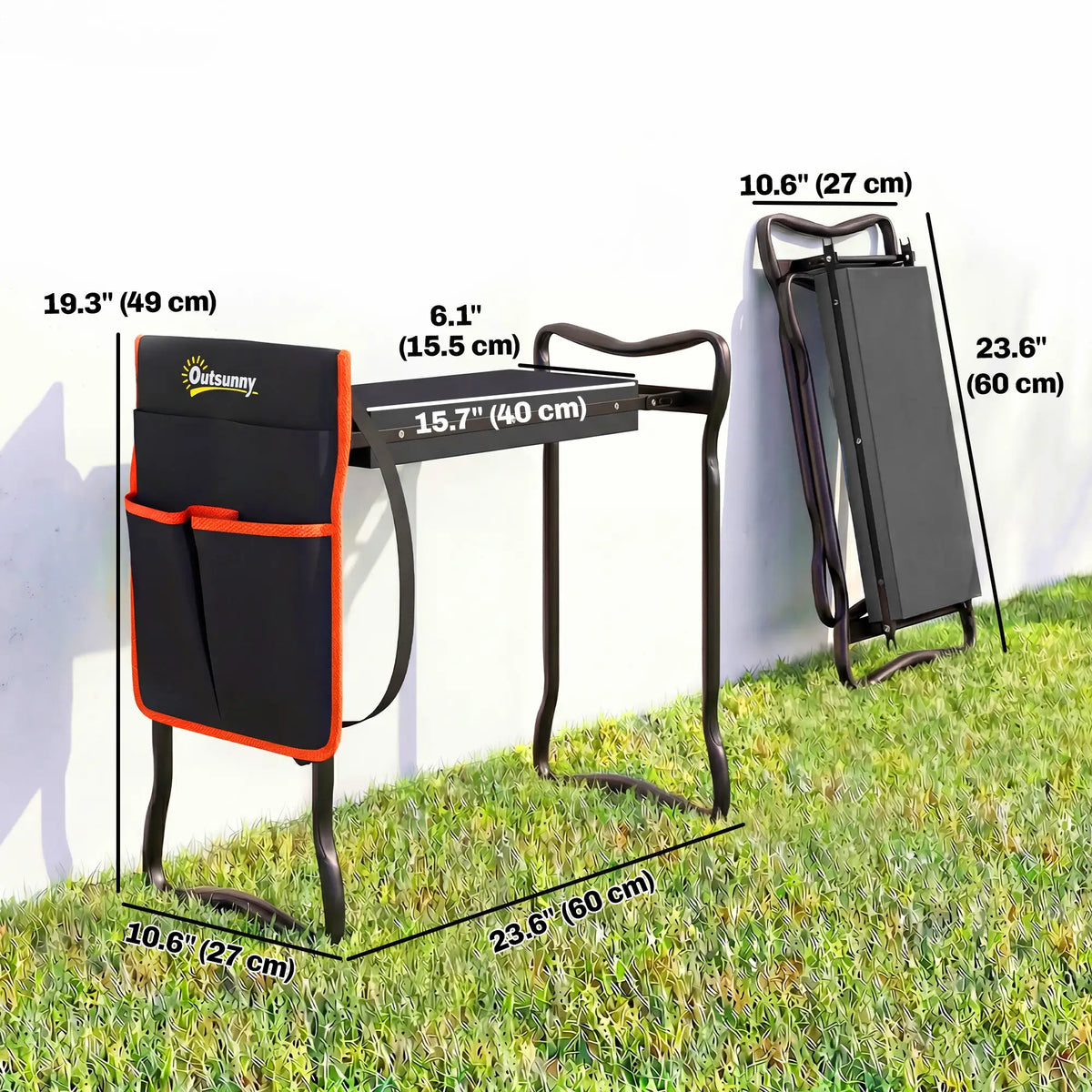 Garden Kneeler And Seat, 330lbs Heavy Duty Gardening Stool Garden Accessories at Gallery Canada