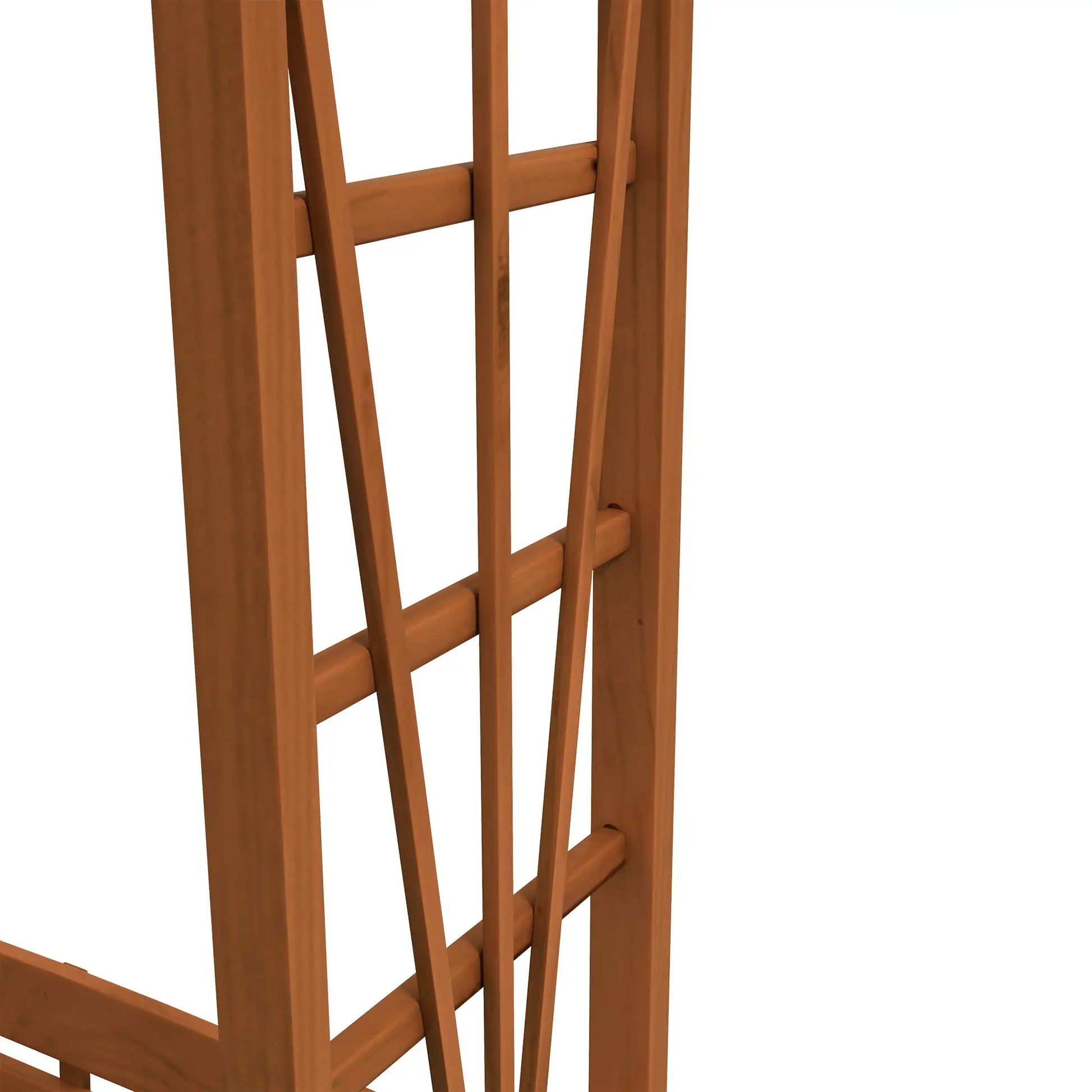 Wooden Patio Bench, Outdoor Bench for Plants, Brown Outdoor Benches at Gallery Canada