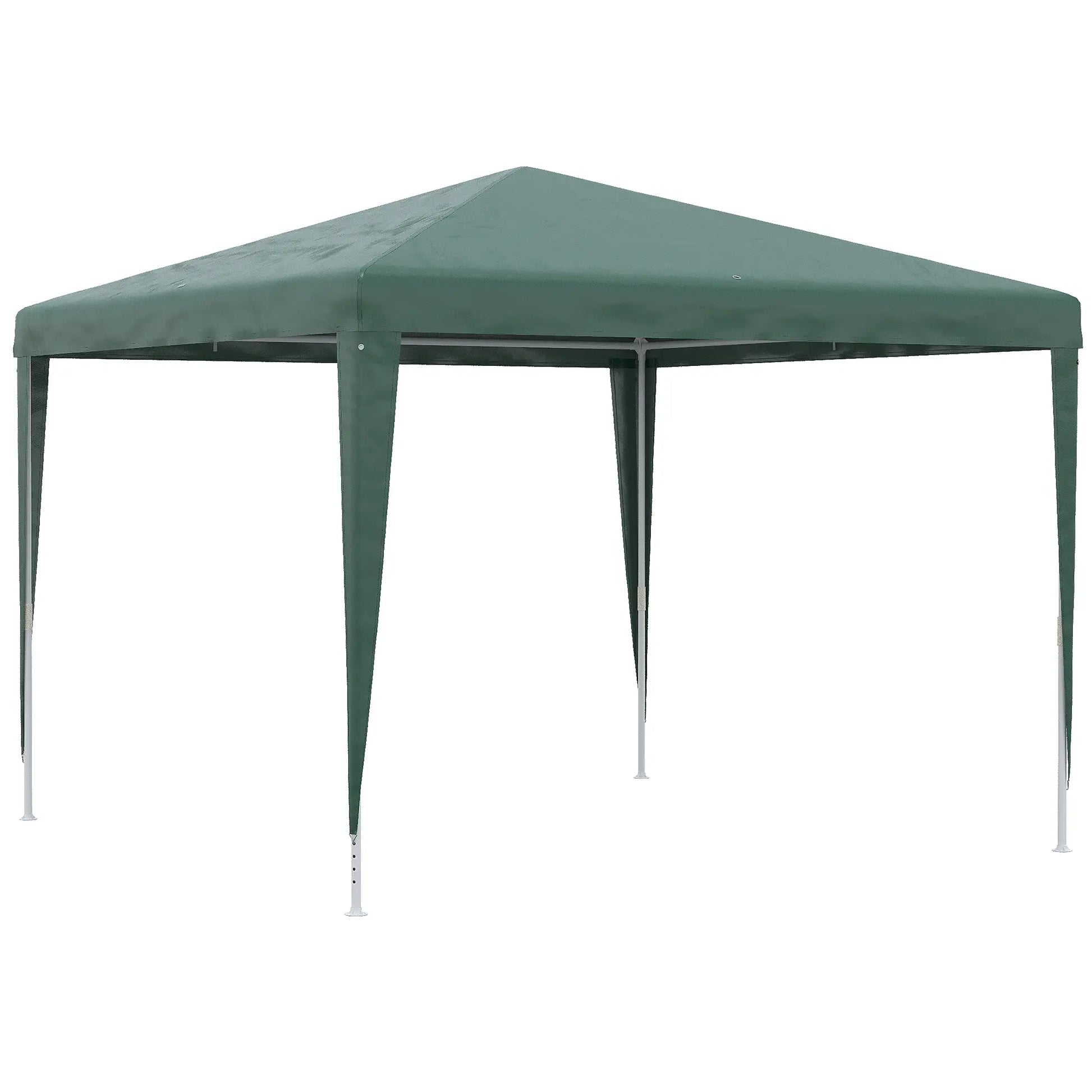 10x10ft Party Tent Portable Gazebo, Folding Garden Canopy Event Shelter Outdoor Sunshade Green Canopy Tents at Gallery Canada