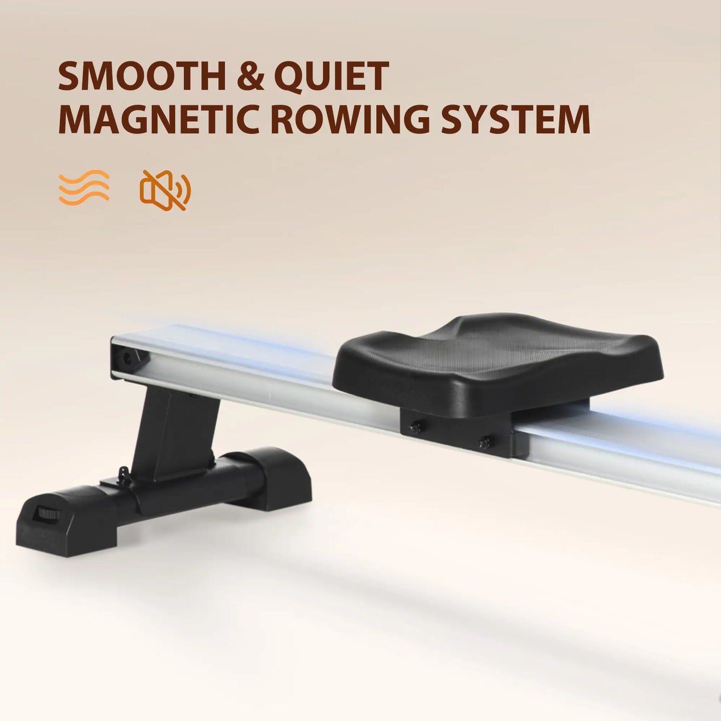 Magnetic Rowing Machine, Adjustable Resistance, LCD Monitor, Full Body Fitness Aerobic Equipment at Gallery Canada