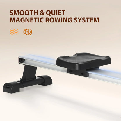 Magnetic Rowing Machine, Adjustable Resistance, LCD Monitor, Full Body Fitness Aerobic Equipment at Gallery Canada