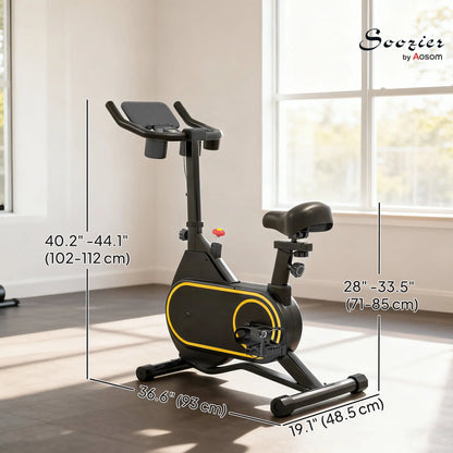Magnetic Resistance Exercise Bike, LCD Display, Low Noise, Indoor Cycling Bike Exercise & Stationary Bikes at Gallery Canada