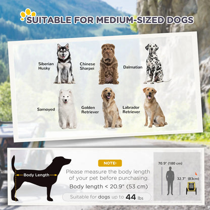 Dog Bike Trailer, Hitch Coupler, Quick Release Wheels, Medium, Yellow Dog Bike Trailers & Strollers at Gallery Canada