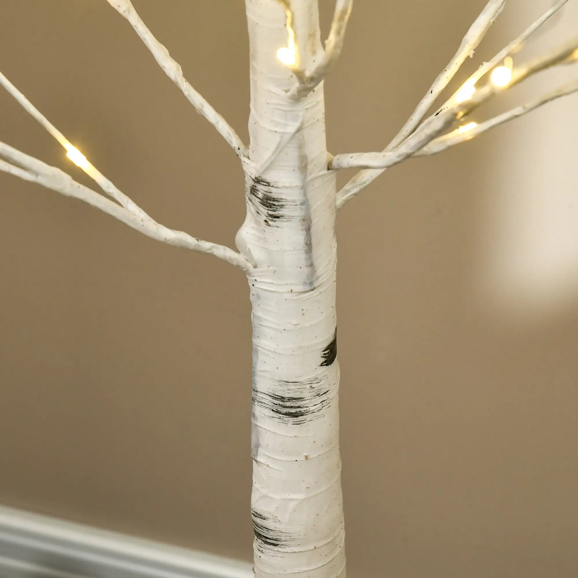 6 ft Pre-Lit LED Artificial Birch Tree, Indoor Outdoor Use Artificial Tree at Gallery Canada