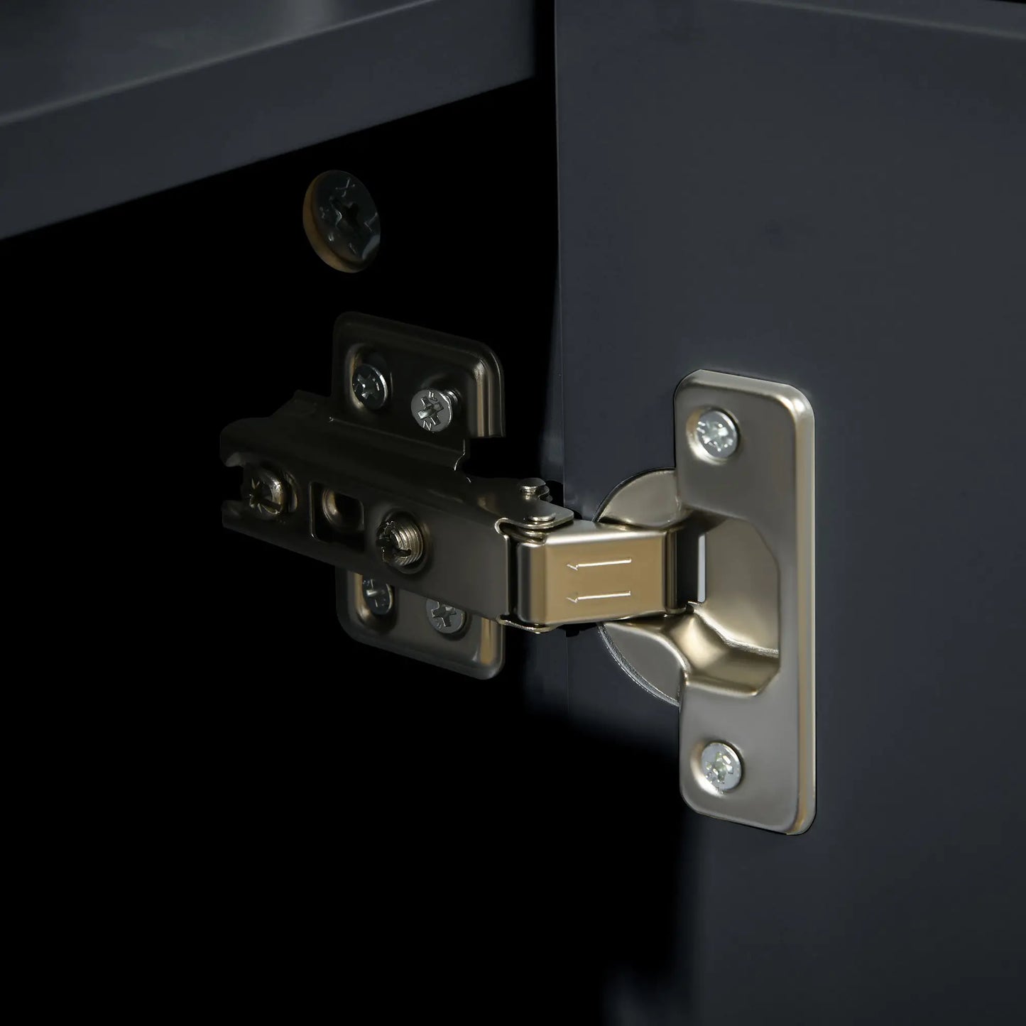 Modern Storage Cabinet, Sideboard Buffet, Gold Legs, Black Storage Cabinets at Gallery Canada