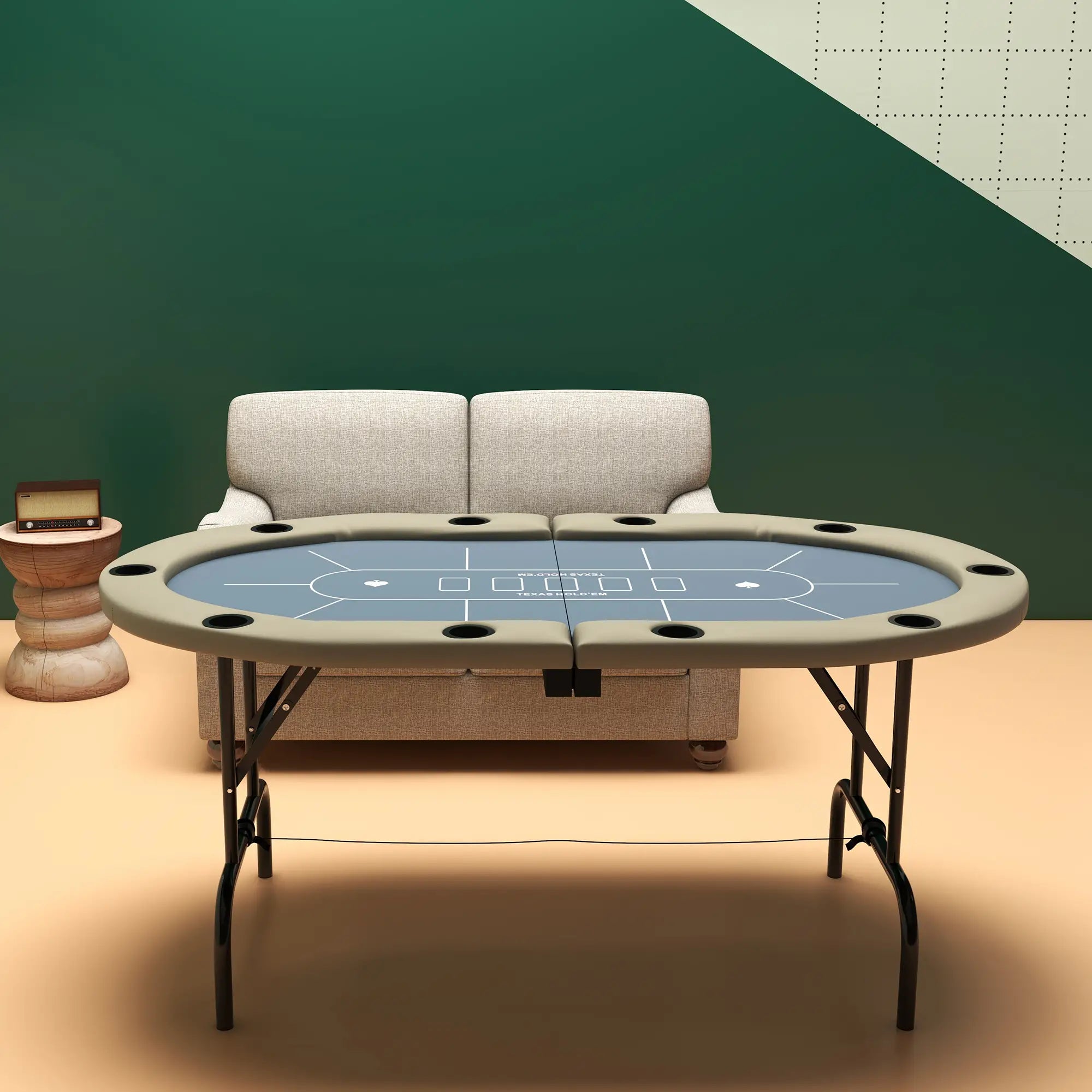 Foldable Poker Table, 70