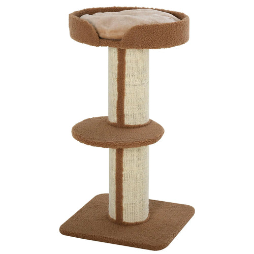 Cat Tree with Scratching Post, Bed, Cushion, Perch, 18