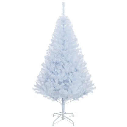 5ft Artificial Christmas Tree, 536 Branch Tips, Metal Stand, White White Christmas Trees at Gallery Canada
