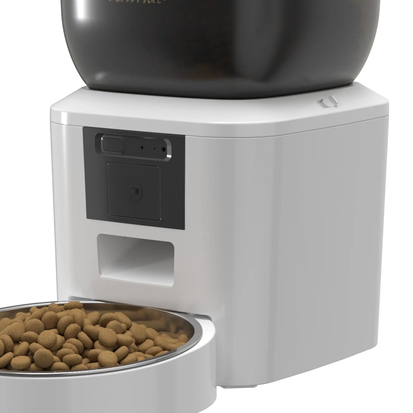 Distributeur automatique pour chat avec caméra, WiFi 2.4G, 8L, double alimentation