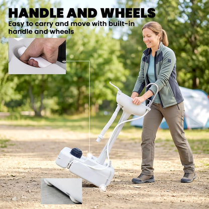 Portable Camping Sink, 17L Water Tank, Soap Dispenser, Towel Holder Camping Sinks at Gallery Canada
