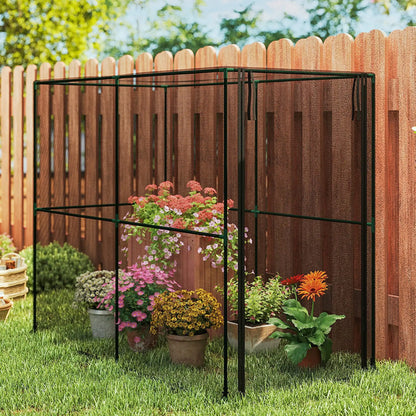 Plant Protection Cage With Zippered Door, Black Crop Cage at Gallery Canada