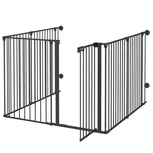 Adjustable Dog Playpen, Puppy Fence Indoor, 6-Panel, 35''H