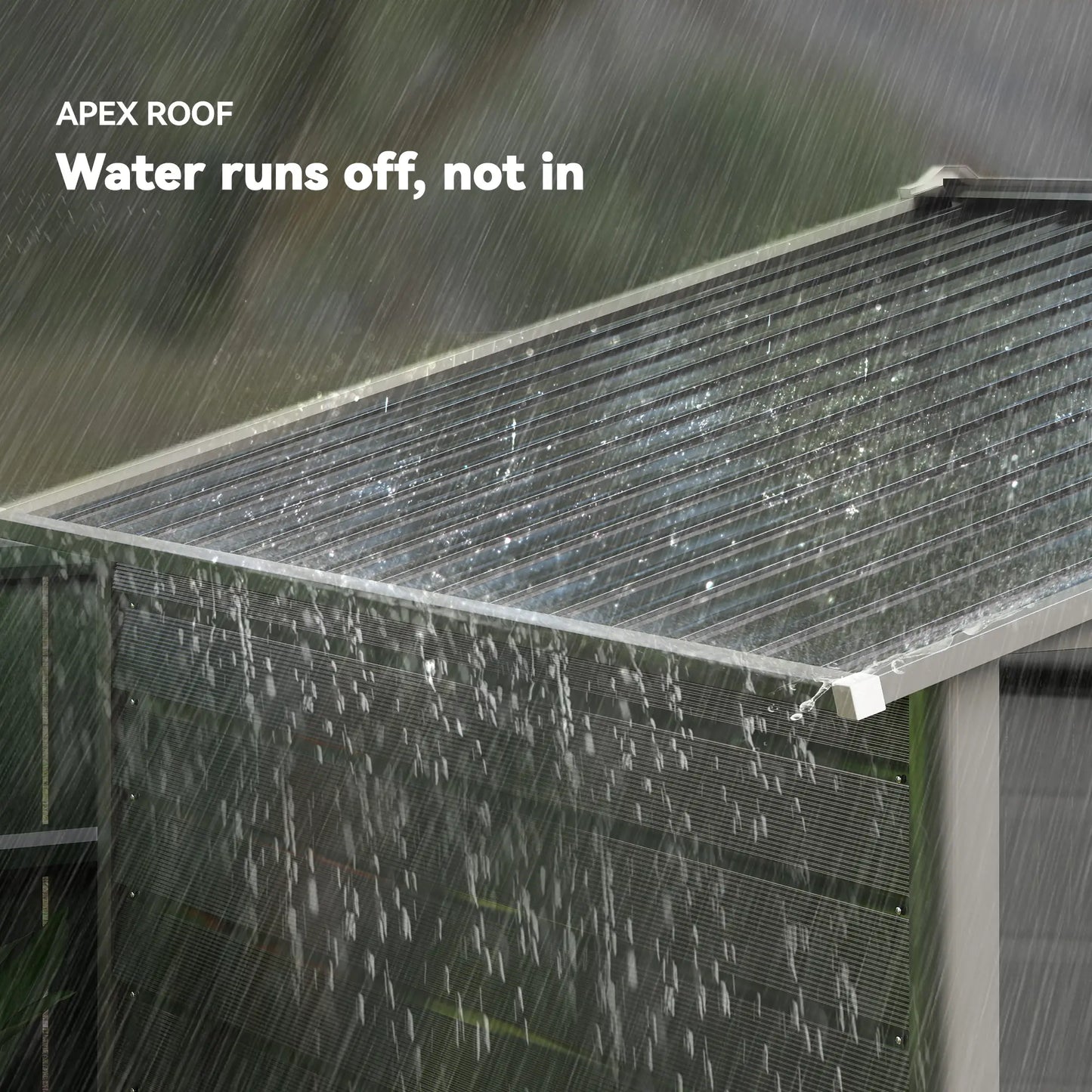 8' x 6' Outdoor Storage Shed, Metal Garden Shed, Dark Grey Sheds at Gallery Canada