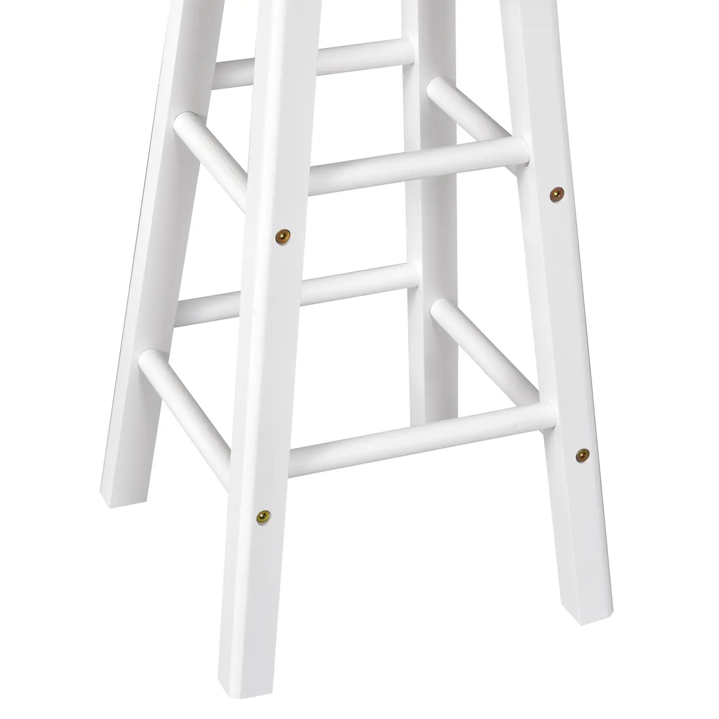 3 Piece Kitchen Cart Set, Drop Leaf Table, 2 Stools, Rolling Wheels, Wood, White Kitchen Islands & Kitchen Carts at Gallery Canada