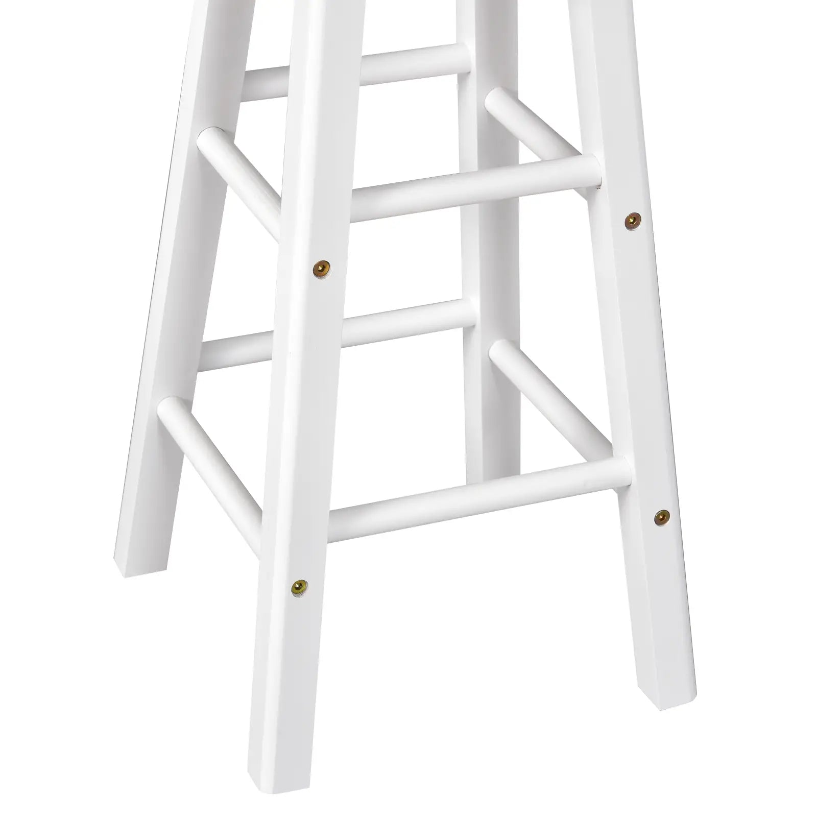 3 Piece Kitchen Cart Set, Drop Leaf Table, 2 Stools, Rolling Wheels, Wood, White Kitchen Islands & Kitchen Carts at Gallery Canada