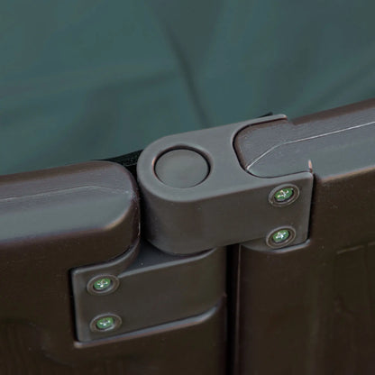 Kids Outdoor Sandbox with Cover, Waterproof Canopy, Fabric Liner, Brown Sandboxes & Accessories at Gallery Canada