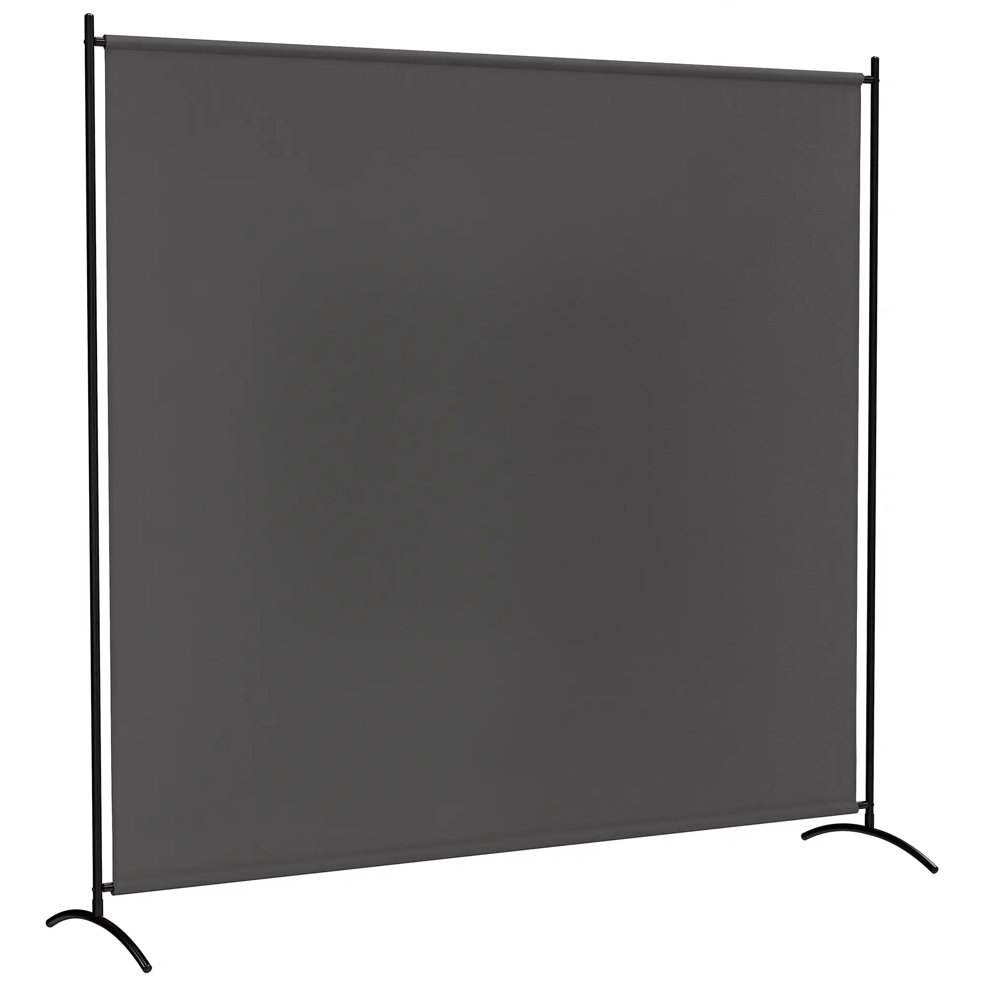 Single Panel Room Divider, UV30+ Privacy Screen, Dark Grey Side Awnings at Gallery Canada