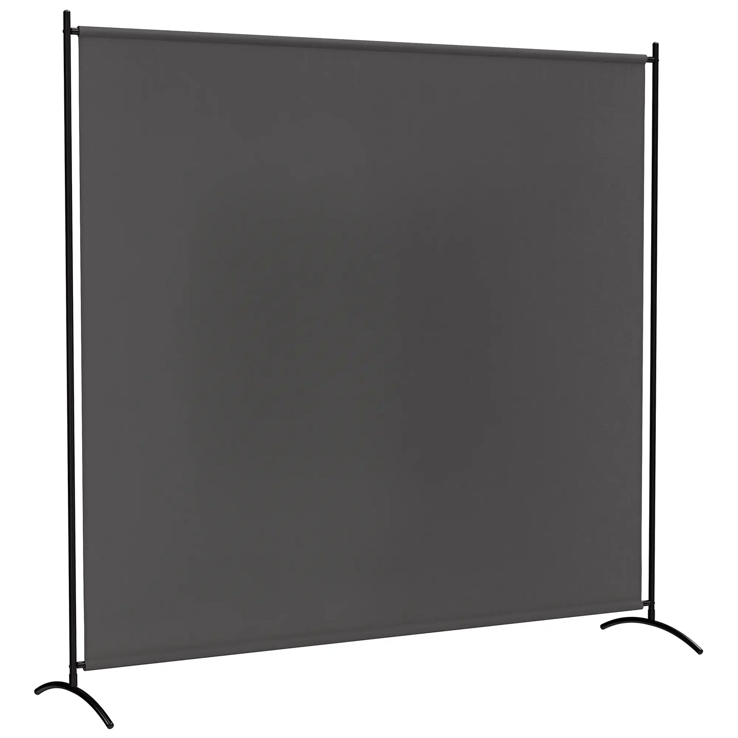 Single Panel Room Divider, UV30+ Privacy Screen, Dark Grey Side Awnings at Gallery Canada