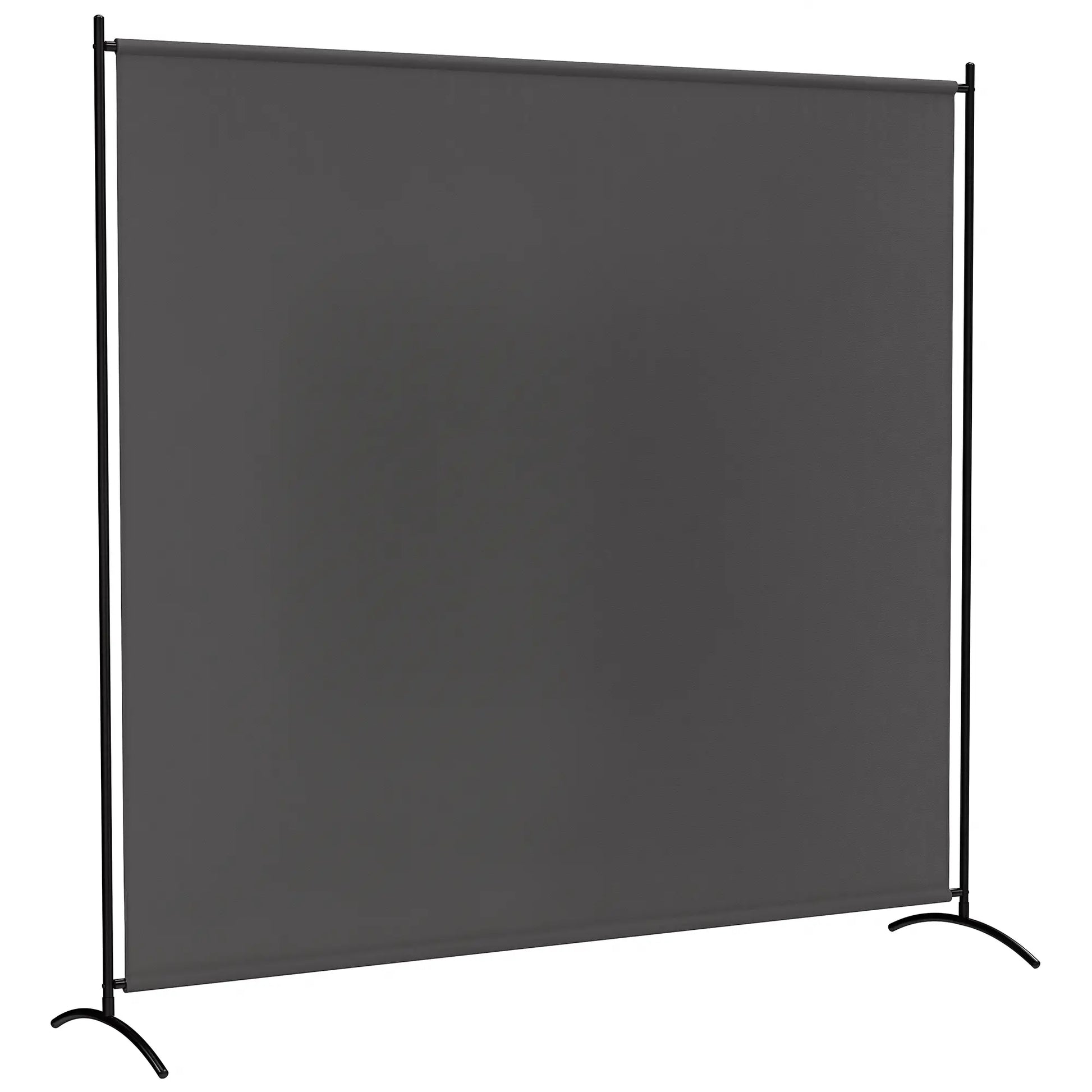Single Panel Room Divider, UV30+ Privacy Screen, Dark Grey Side Awnings at Gallery Canada
