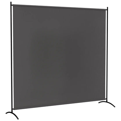 Single Panel Room Divider, UV30+ Privacy Screen, Dark Grey Side Awnings at Gallery Canada