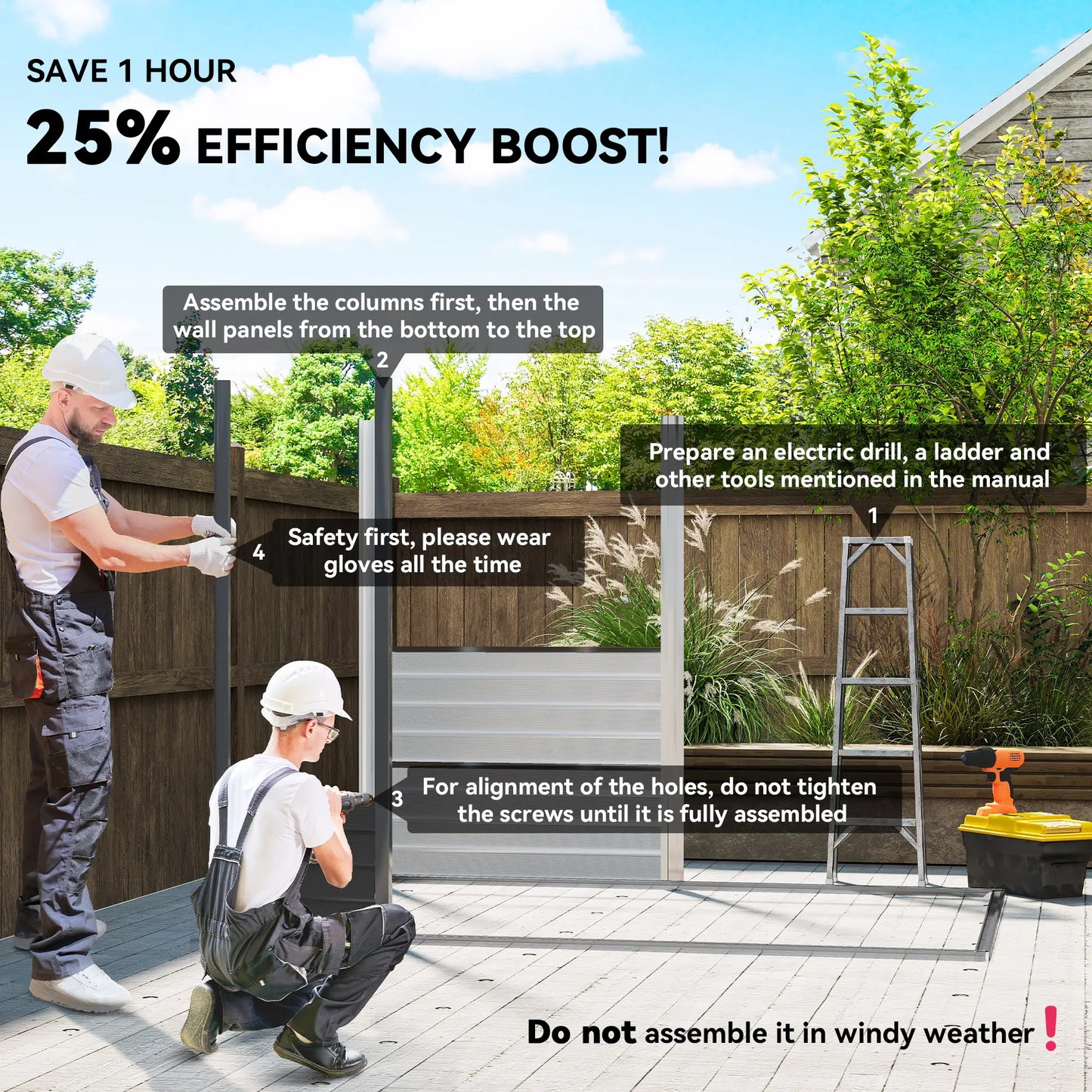 8' x 6' Outdoor Storage Shed, Metal Garden Shed, Dark Grey Sheds at Gallery Canada