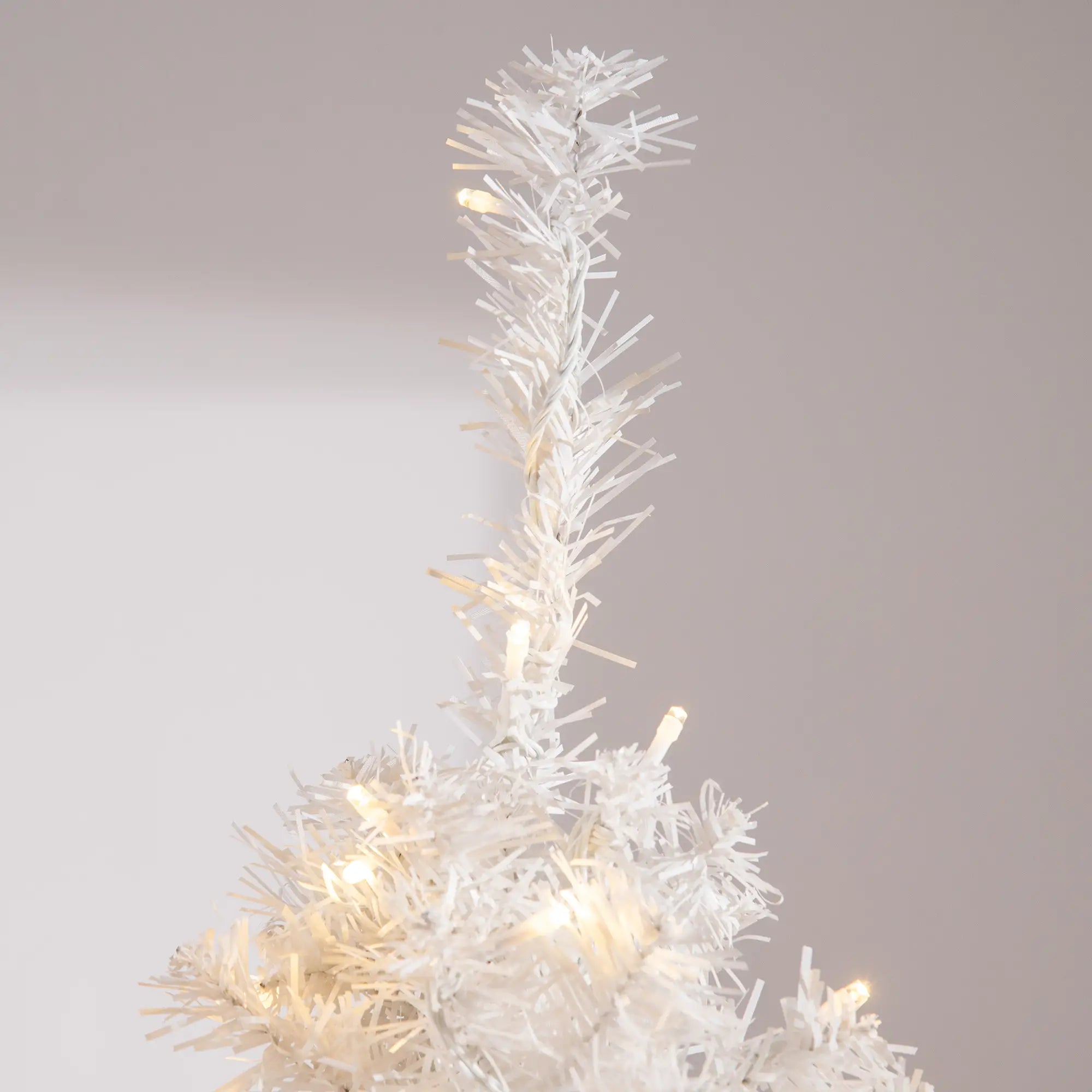 6FT Prelit Artificial Christmas Tree, Warm White LED, Auto Open, White Pre Lit Christmas Trees at Gallery Canada