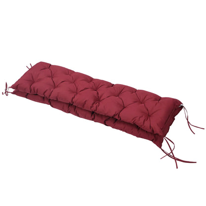 3 Seater Outdoor Swing Cushions, Backrest, Patio Furniture, Wine Red Patio Chair Cushions at Gallery Canada