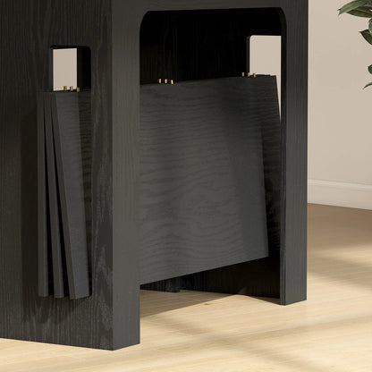 Extendable Dining Table, Expandable Kitchen Table, Seats 6, Distressed, Black Dining Tables at Gallery Canada