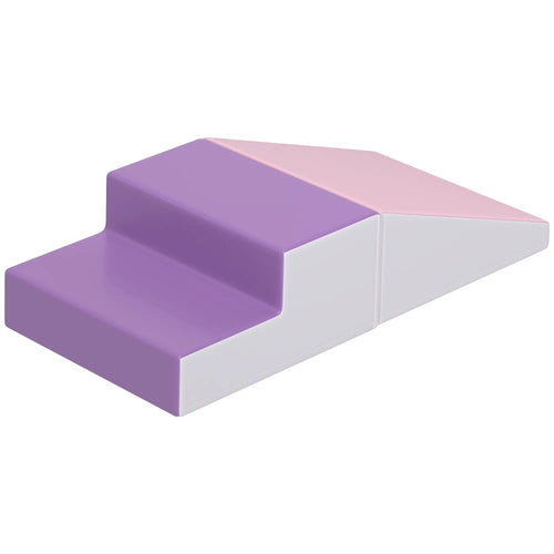 2-Piece Climb Crawl Activity Play Set, Toddler Preschooler, Indoor, Purple