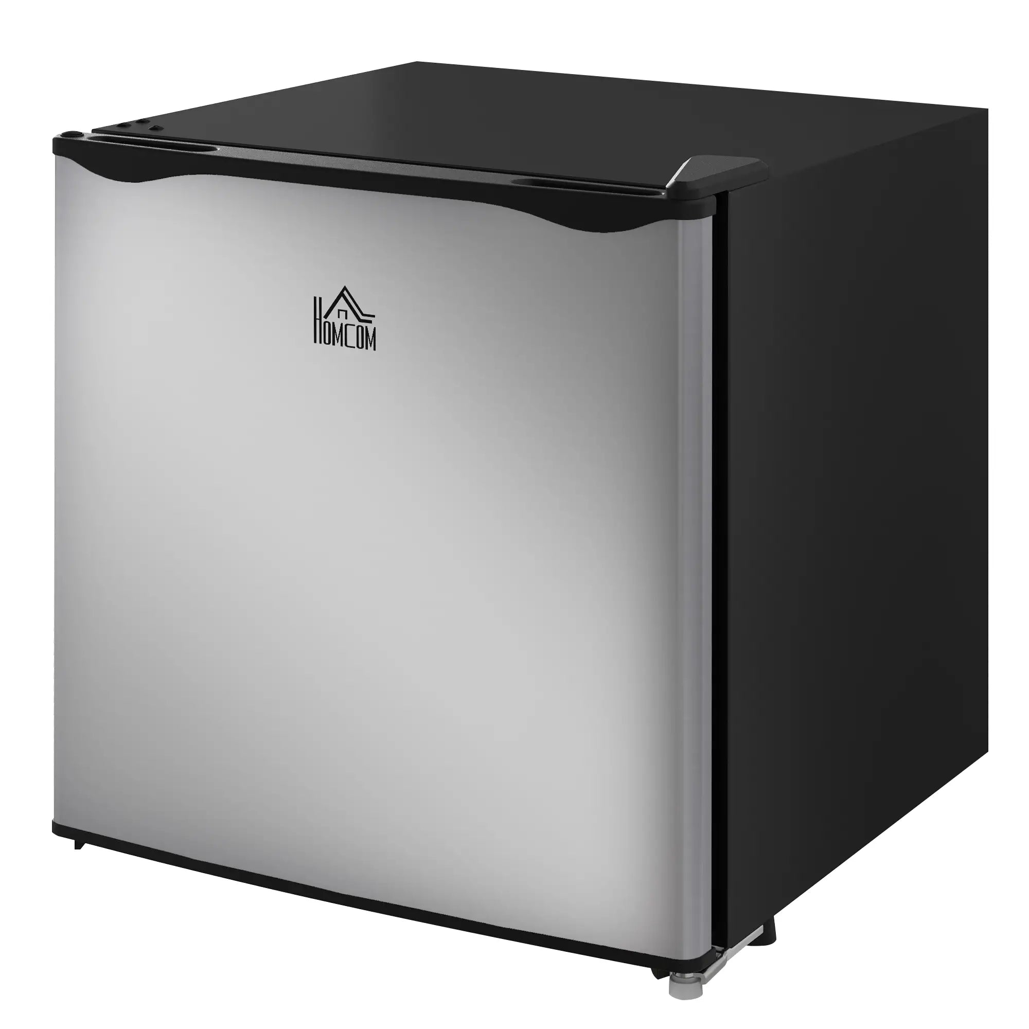 1.1 Cu. Ft. Mini Freezer, Compact Upright, Reversible Door, Removable Shelf, Adjustable Temperature, Silver Small Kitchen Appliances Silver at Gallery Canada