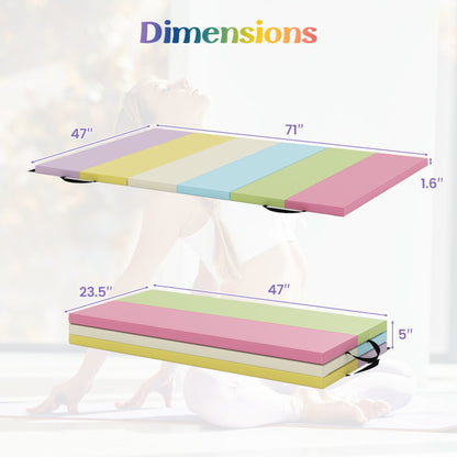Yoga Set: Gymnastics Mat, Folding Balance Beam Yoga & Gym Mats at Gallery Canada