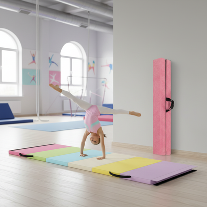 Yoga Set: Gymnastics Mat, Folding Balance Beam Yoga & Gym Mats at Gallery Canada