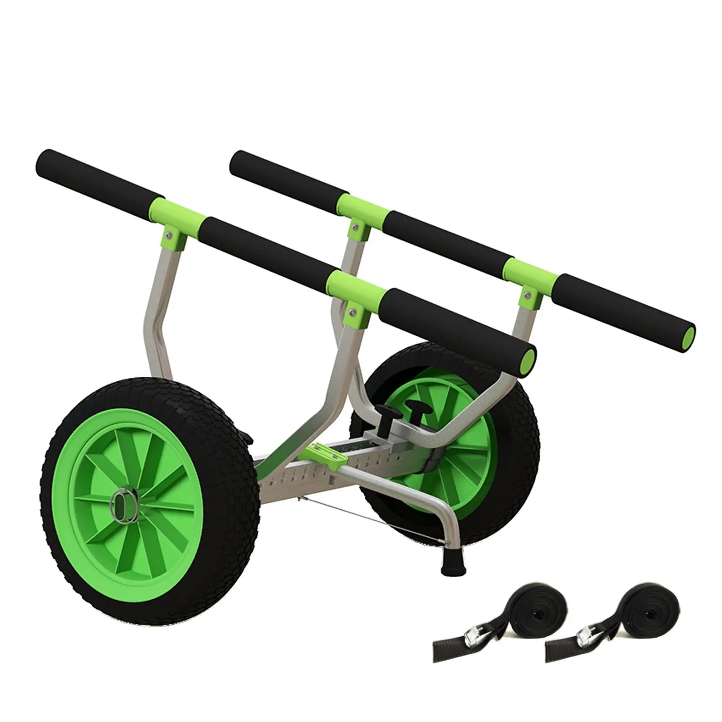 Adjustable Width Kayak Cart Dolly, Green Kayak Carts at Gallery Canada