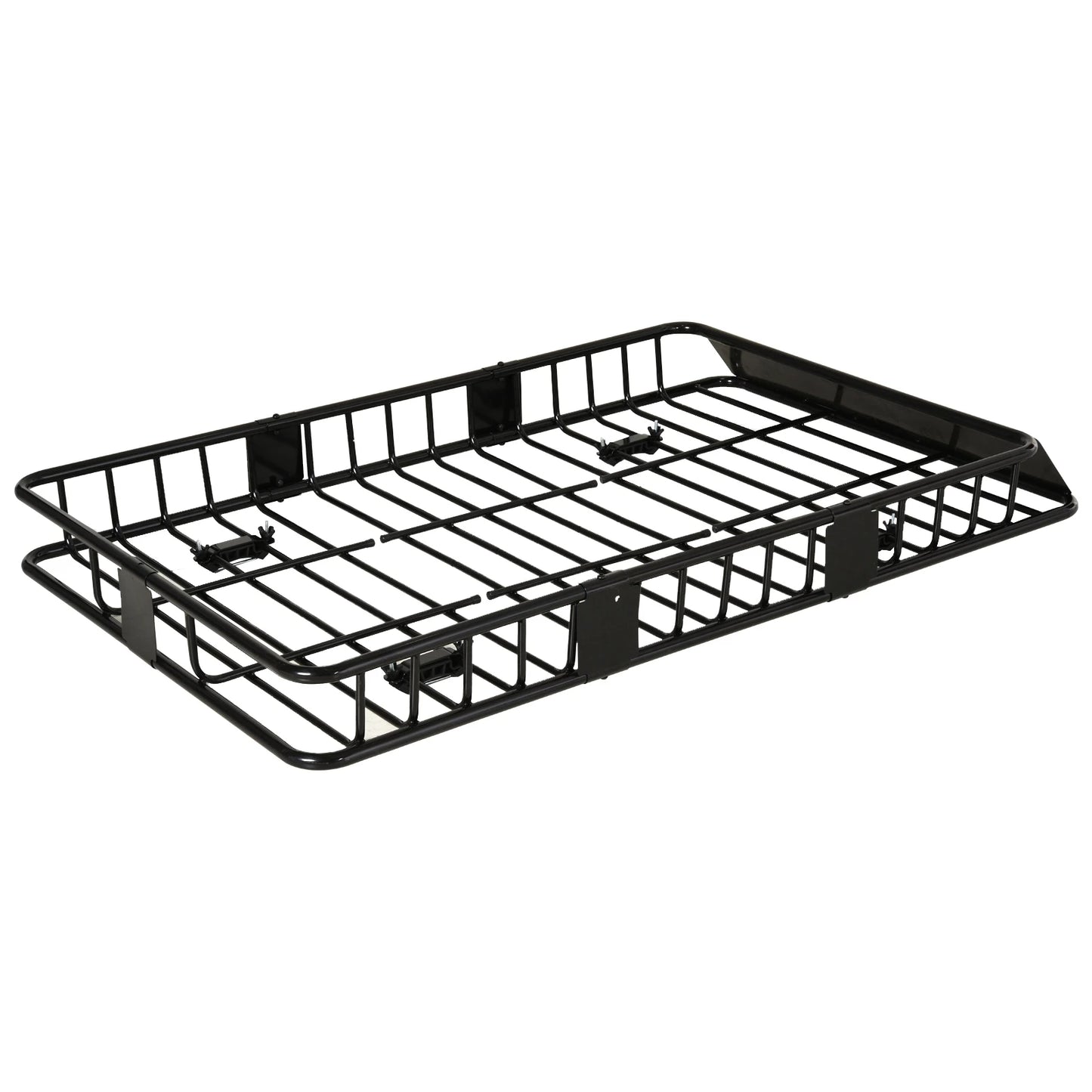 64" x 43" x 39" Adjustable Roof Rack, Universal Cargo Basket, 220 Lbs Automotive at Gallery Canada