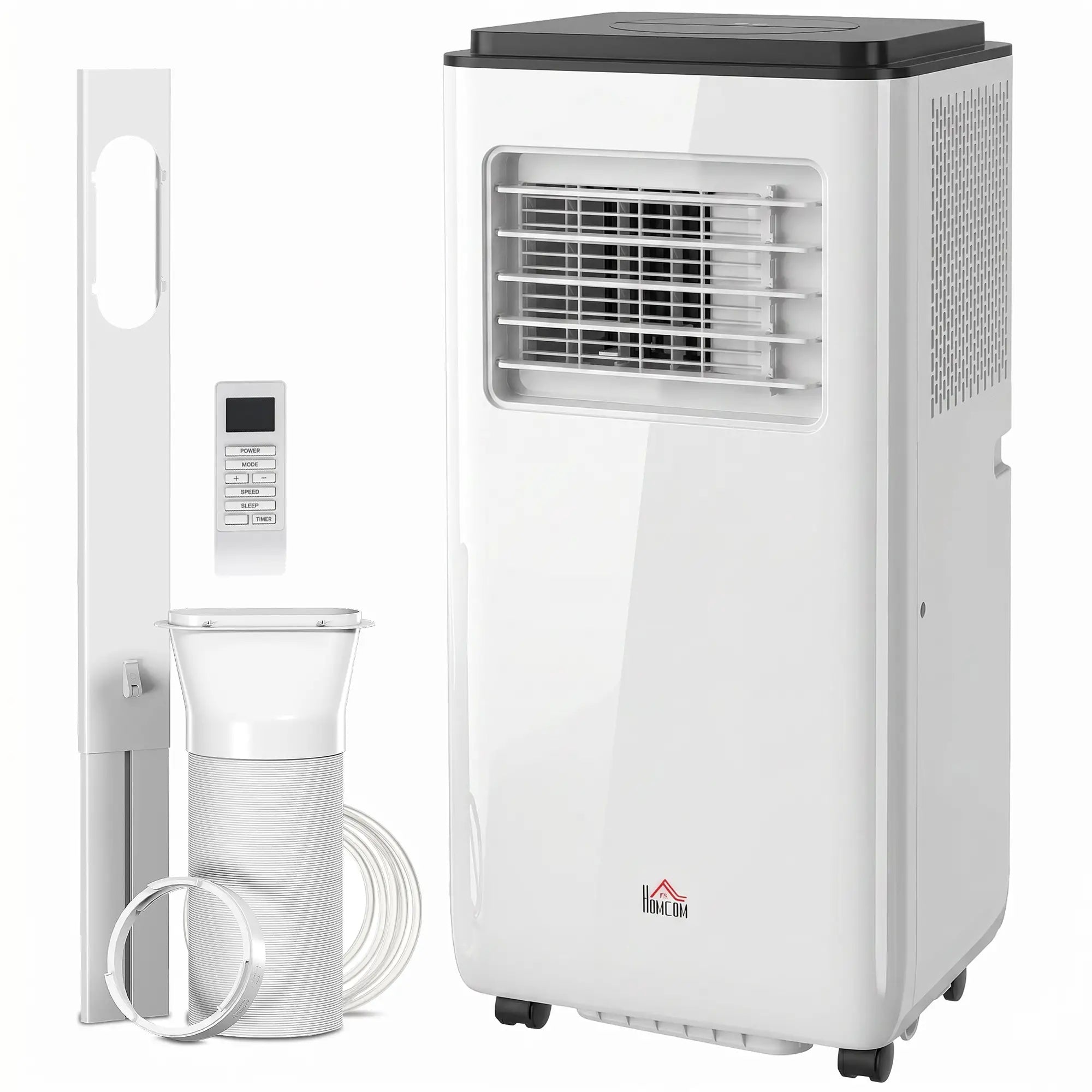 8,000 BTU Mobile Air Conditioner, 345 Sq. Ft., Dehumidifier Fan, White Air Conditioner White at Gallery Canada