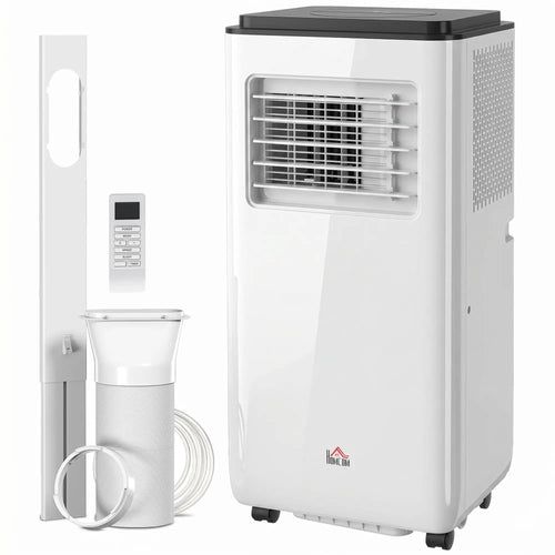 8,000 BTU Mobile Air Conditioner, 345 Sq. Ft., Dehumidifier Fan, White