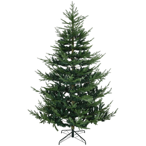 7.5ft Artificial Christmas Tree, Metal Base