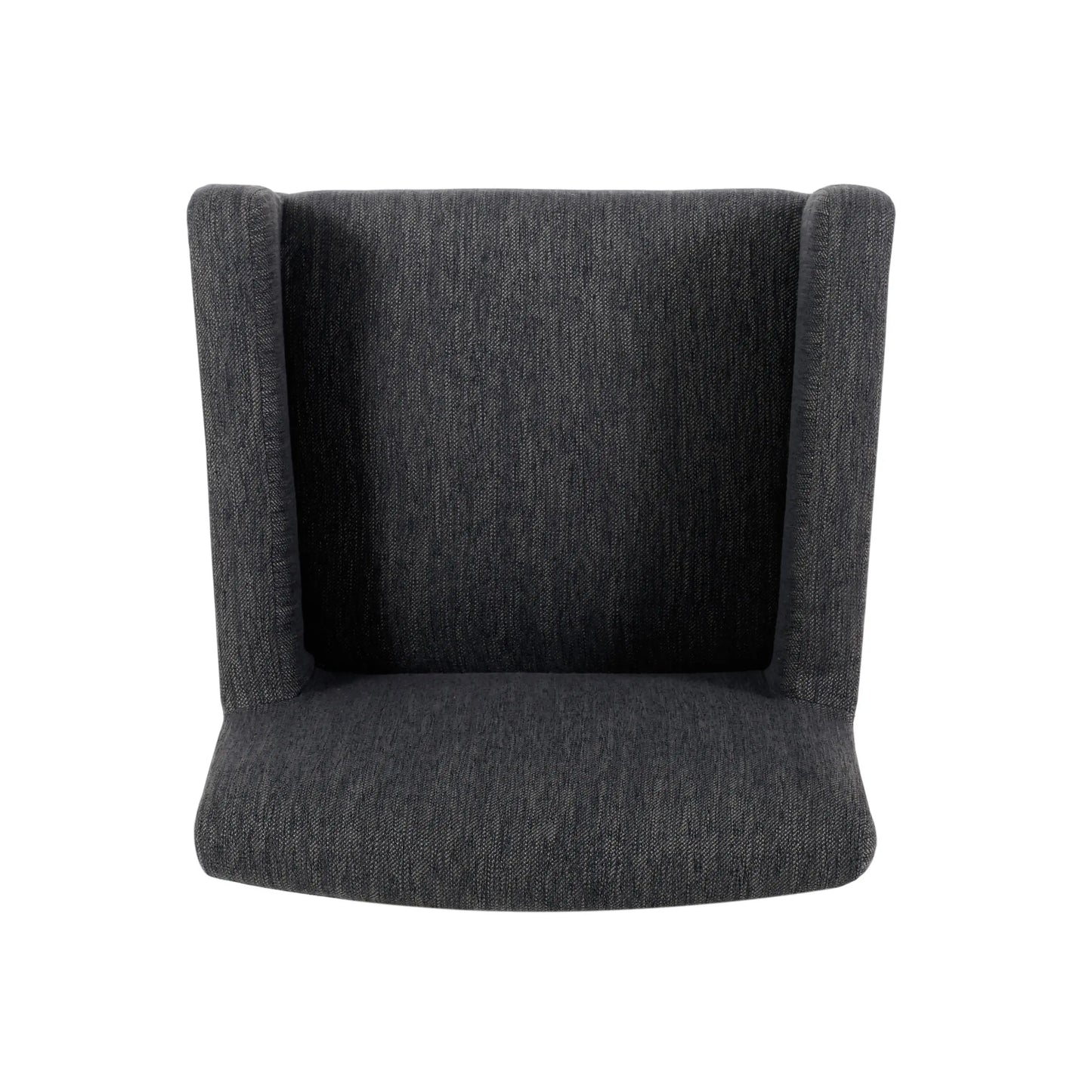 Upholstered Counter Stool, Rubberwood Frame, 24" L x 23" W x 39.5" H, Charcoal Gray Bar Stools at Gallery Canada