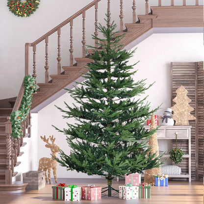 7.5ft Artificial Christmas Tree, Metal Base Artificial Christmas Trees at Gallery Canada
