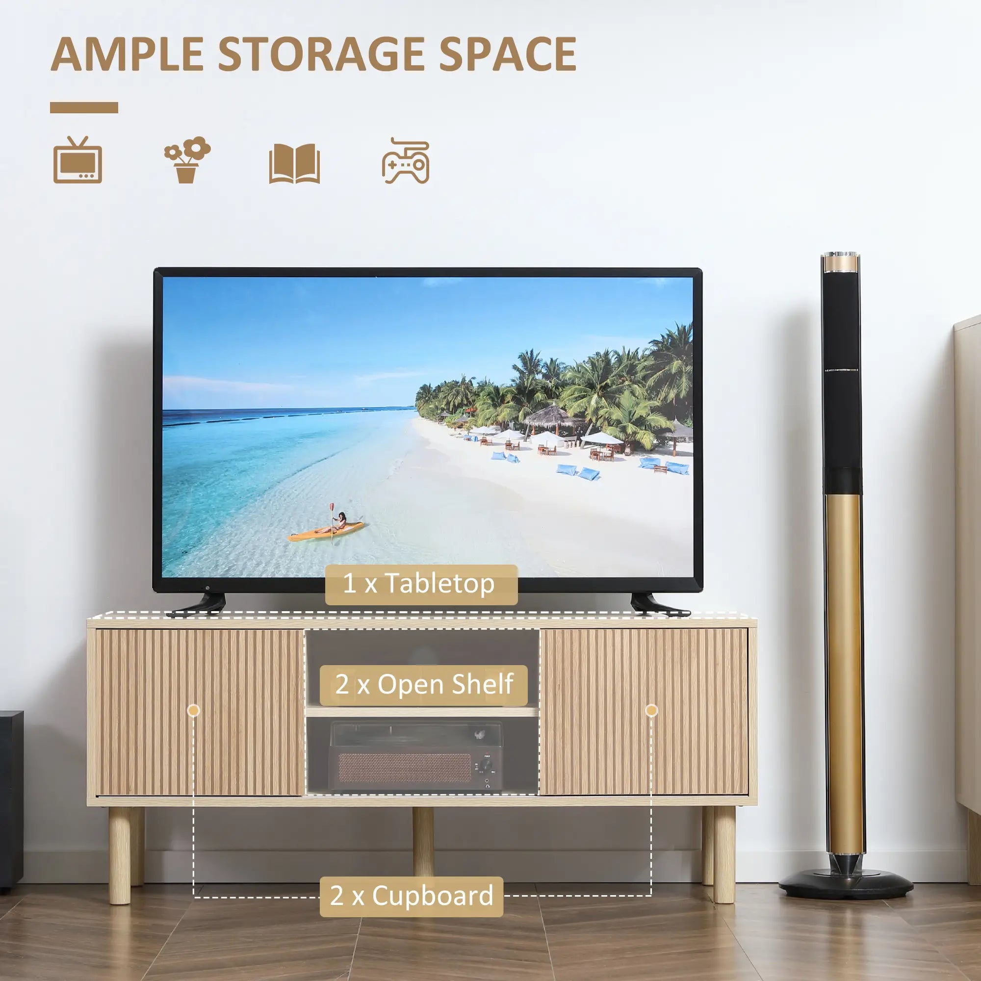 Modern TV Stand for 50