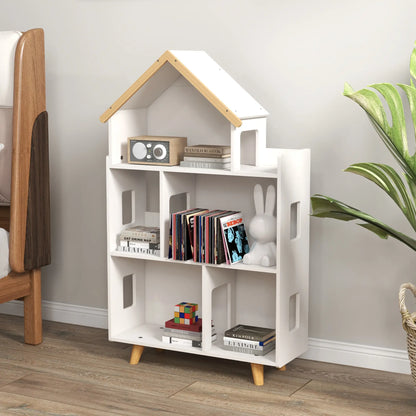 Toy Storage Organizer, 3-Tier Kids Bookshelf, White Small Bookshelves at Gallery Canada