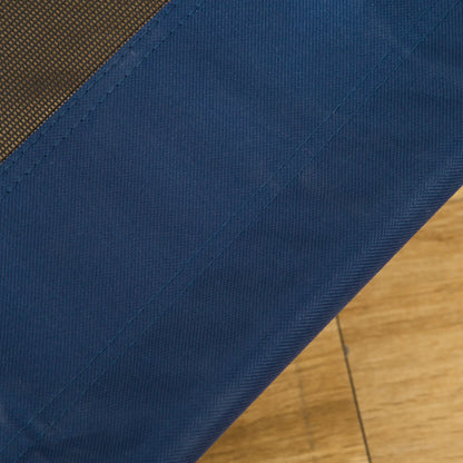 Elevated Dog Bed, Raised Cot, M Size, 30" x 24" x 7", Blue Elevated Dog Beds at Gallery Canada
