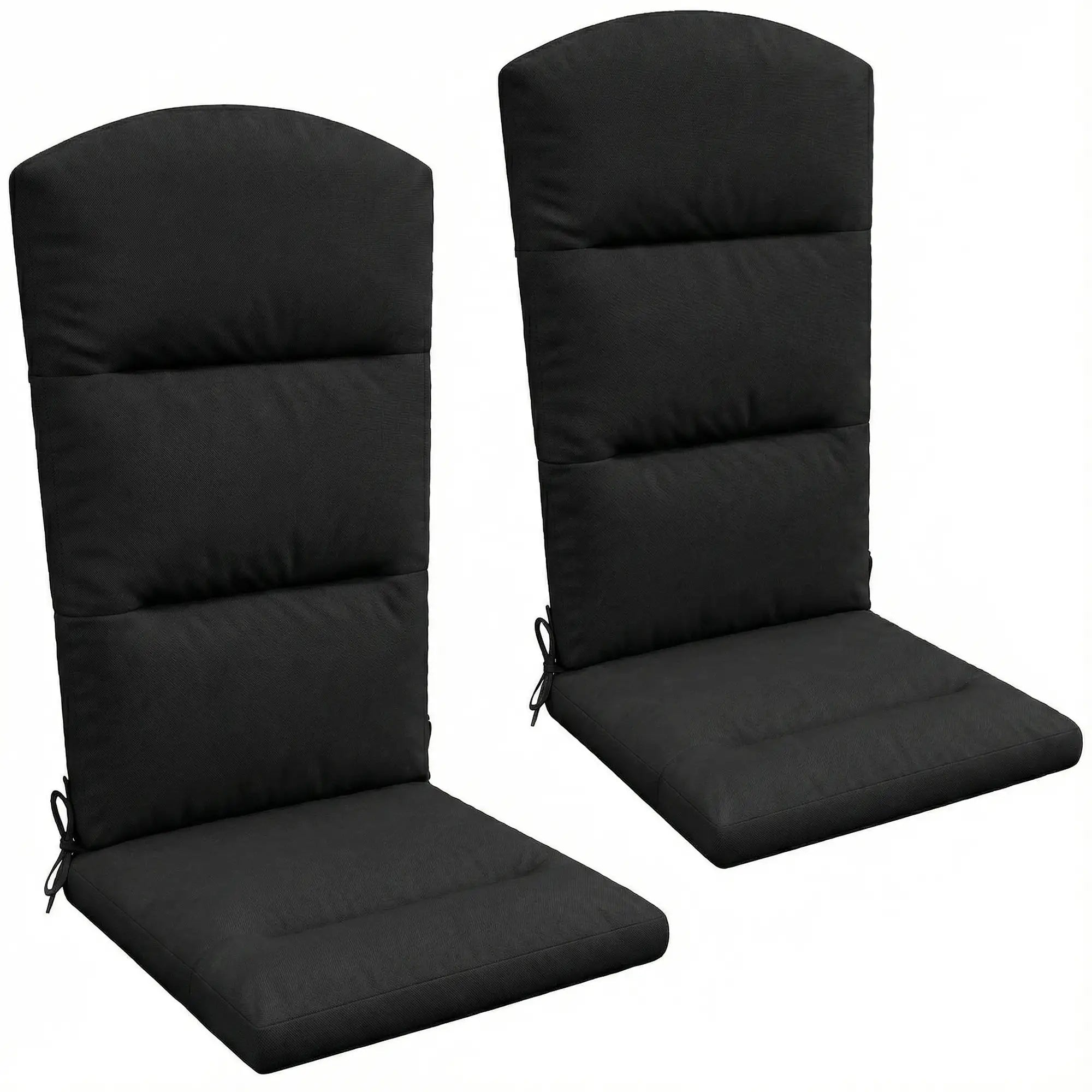 Patio Chair Cushion For Adirondack Chairs, Black Patio Chair Cushions Black at Gallery Canada