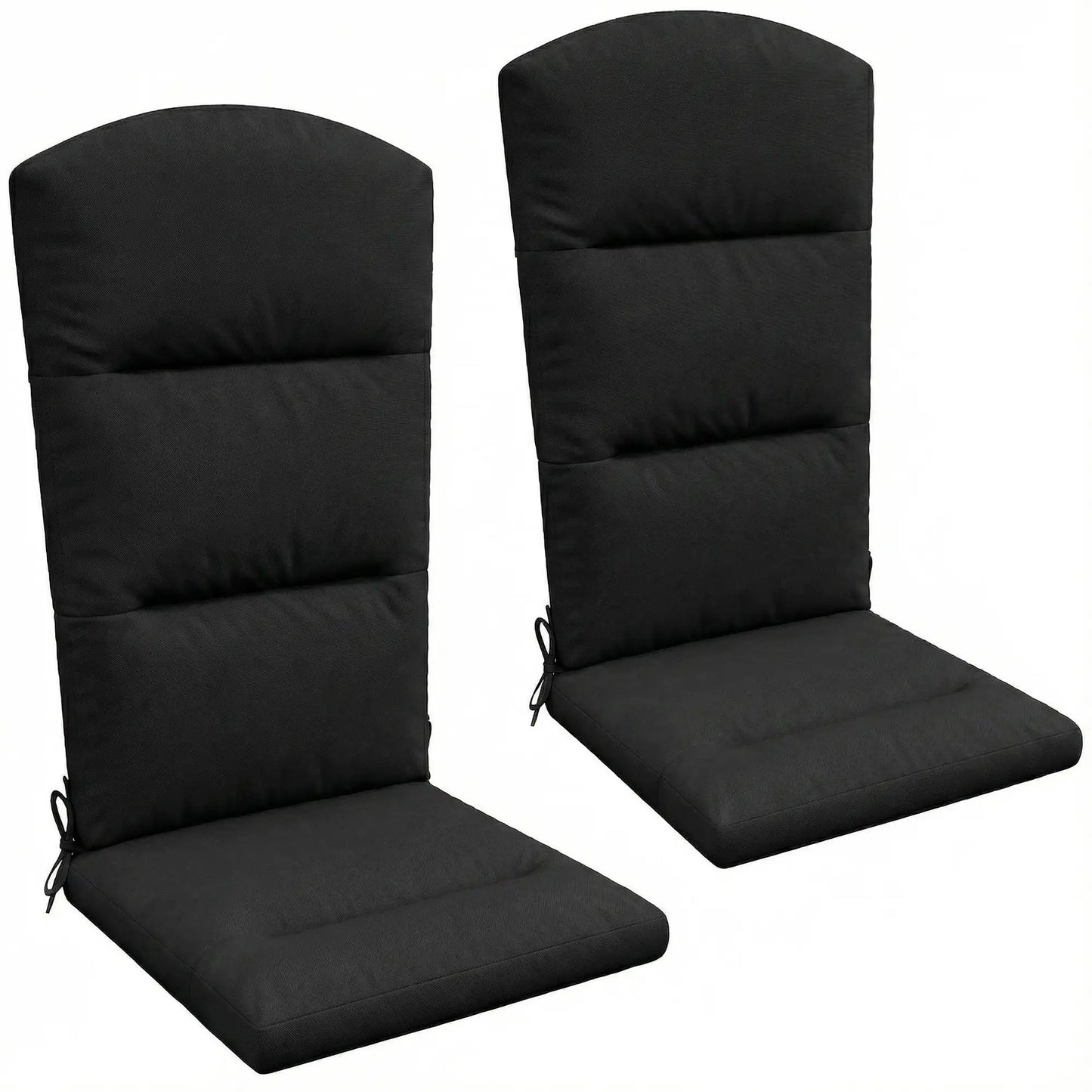 Patio Chair Cushion For Adirondack Chairs, Black Patio Chair Cushions Black at Gallery Canada