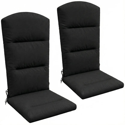 Patio Chair Cushion For Adirondack Chairs, Black Patio Chair Cushions Black at Gallery Canada