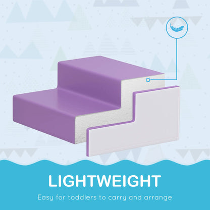 2-Piece Climb Crawl Activity Play Set, Toddler Preschooler, Indoor, Purple Baby Gym & Playmats at Gallery Canada